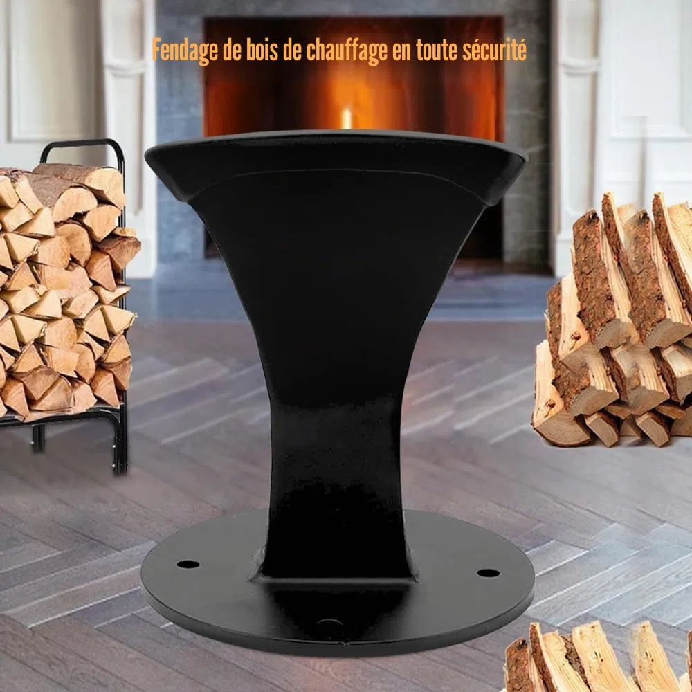 Fendeur de Bois de Chauffage,Fendeur Rapide de Bûches,Fendeuse Bois Manuelle,Heavy Duty Fendeuse à Bois,Coin de Fendeur de Bois,Fendeur de Bois de Chauffage en Acier,pour Petit Poêle à Bois