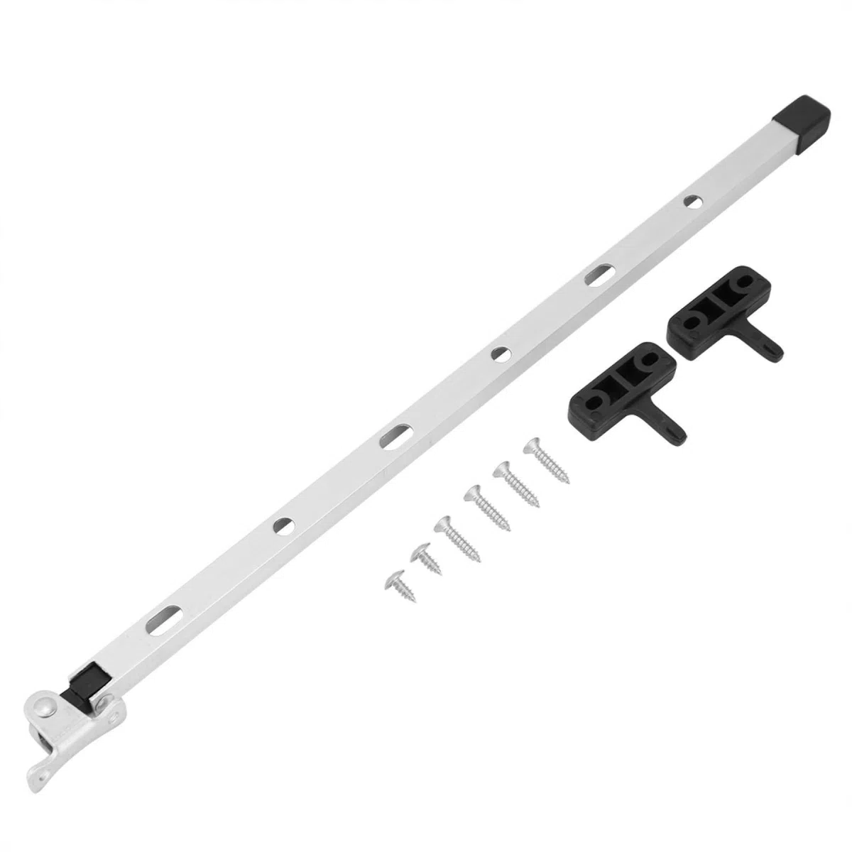 Kit de support de fenêtre de serre en aluminium manuel Kit de séjour Ouvre-fenêtre de toit Levier Ouvre-ventilation de toit automatique Snap Grow Grow Serre Accessoires Barre d'ouverture de fenêtre ma