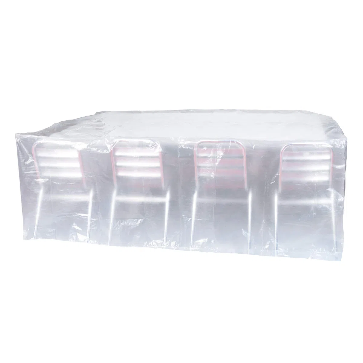Ribiland - Housse ECO platinium 90 gr/m2 310 x 150 cm x Ht. 80 cm pour table rectangulaire et chaises - PRH090310X150 - Ribiland