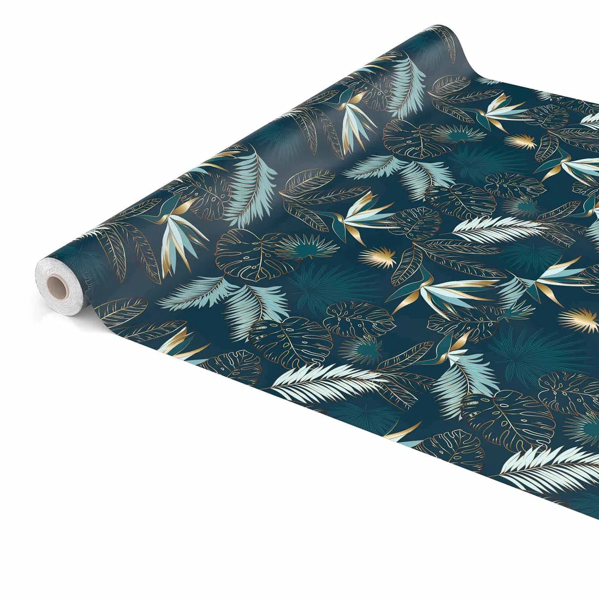 Anro Nappe en toile cirée, lavable, couleur marbre gris