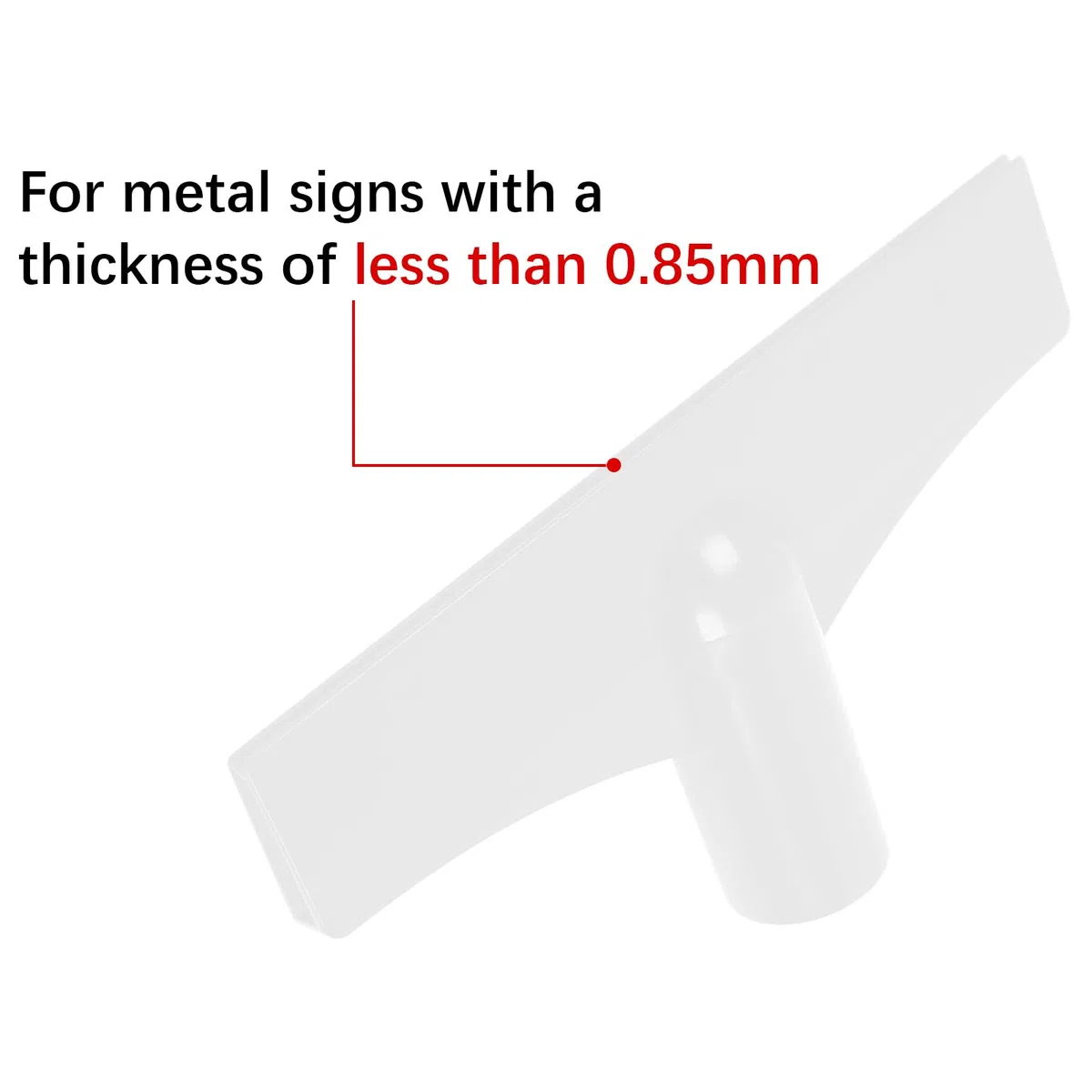 Lot de 2 piquets de panneau de 122 cm pour panneaux étanches - En métal - Pour jardin, cour, pelouse, uniquement pour panneaux en aluminium