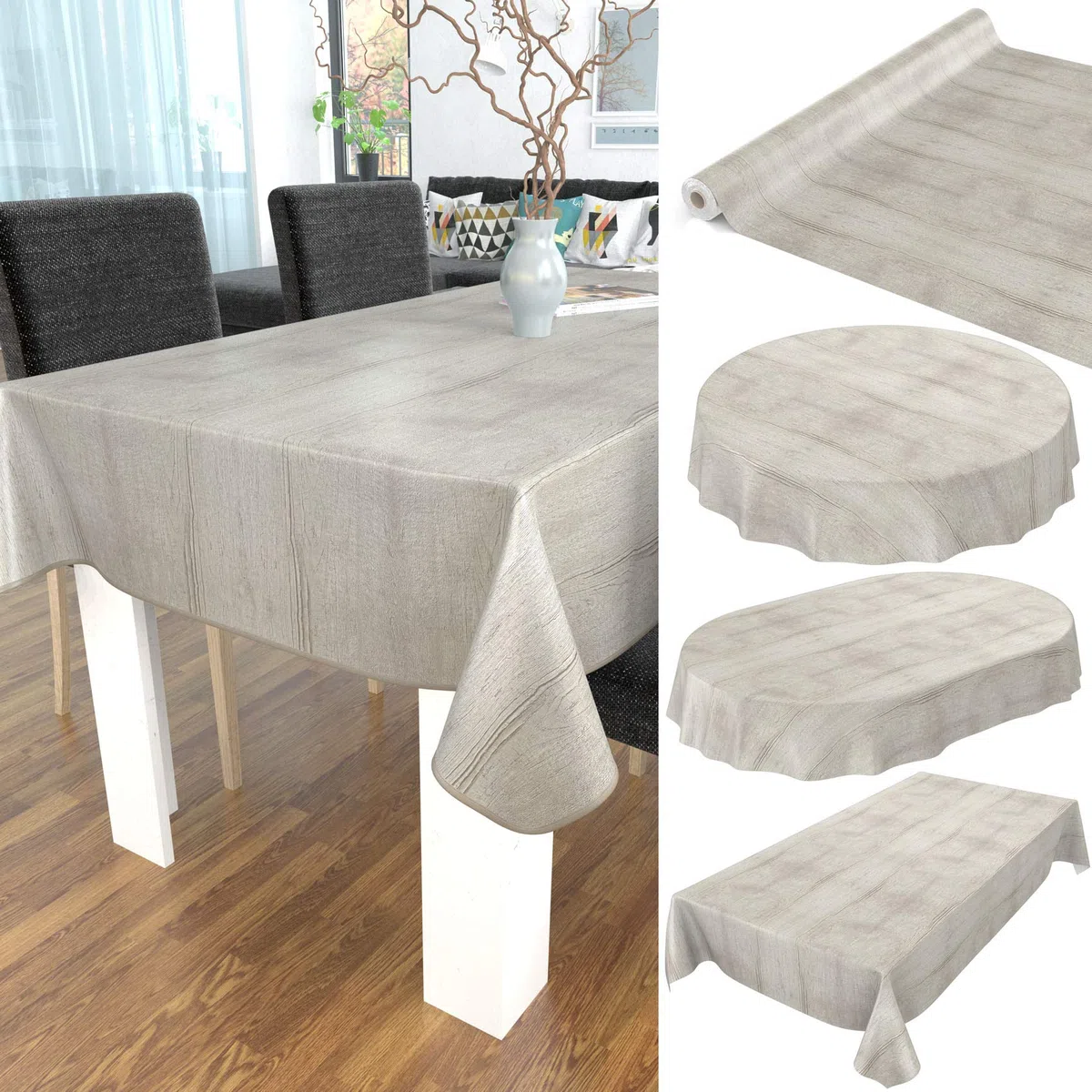 Anro Nappe lavable en toile cirée