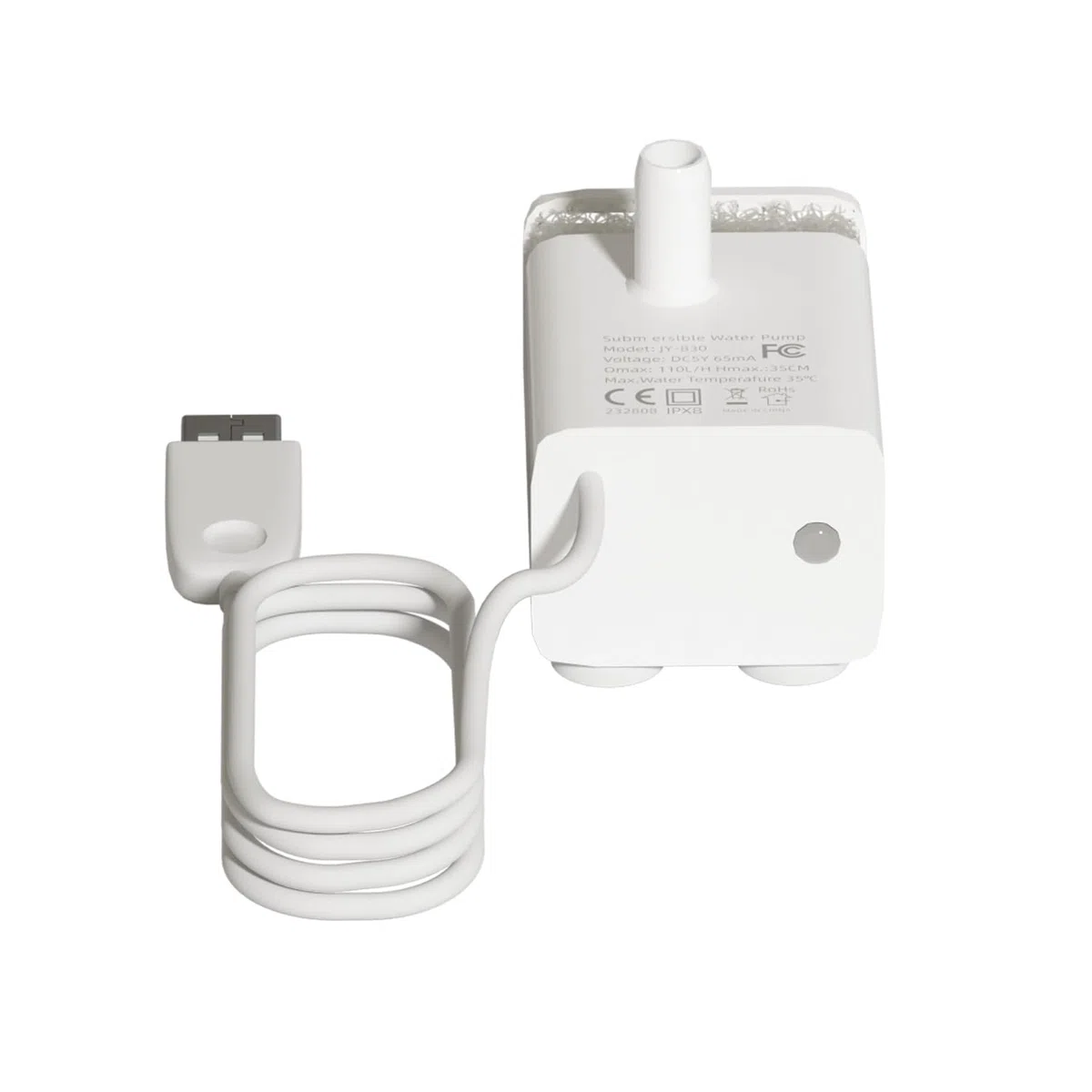Pompe de fontaine d'eau pour chat,pompe de remplacement pour fontaine de chat, moteur JY-830