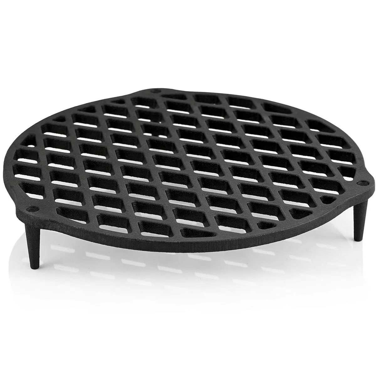 BBQ-Toro Grille empilable en Fonte pour Chignon Ø 30cm | für 4,5 QT Dutch Oven Noir