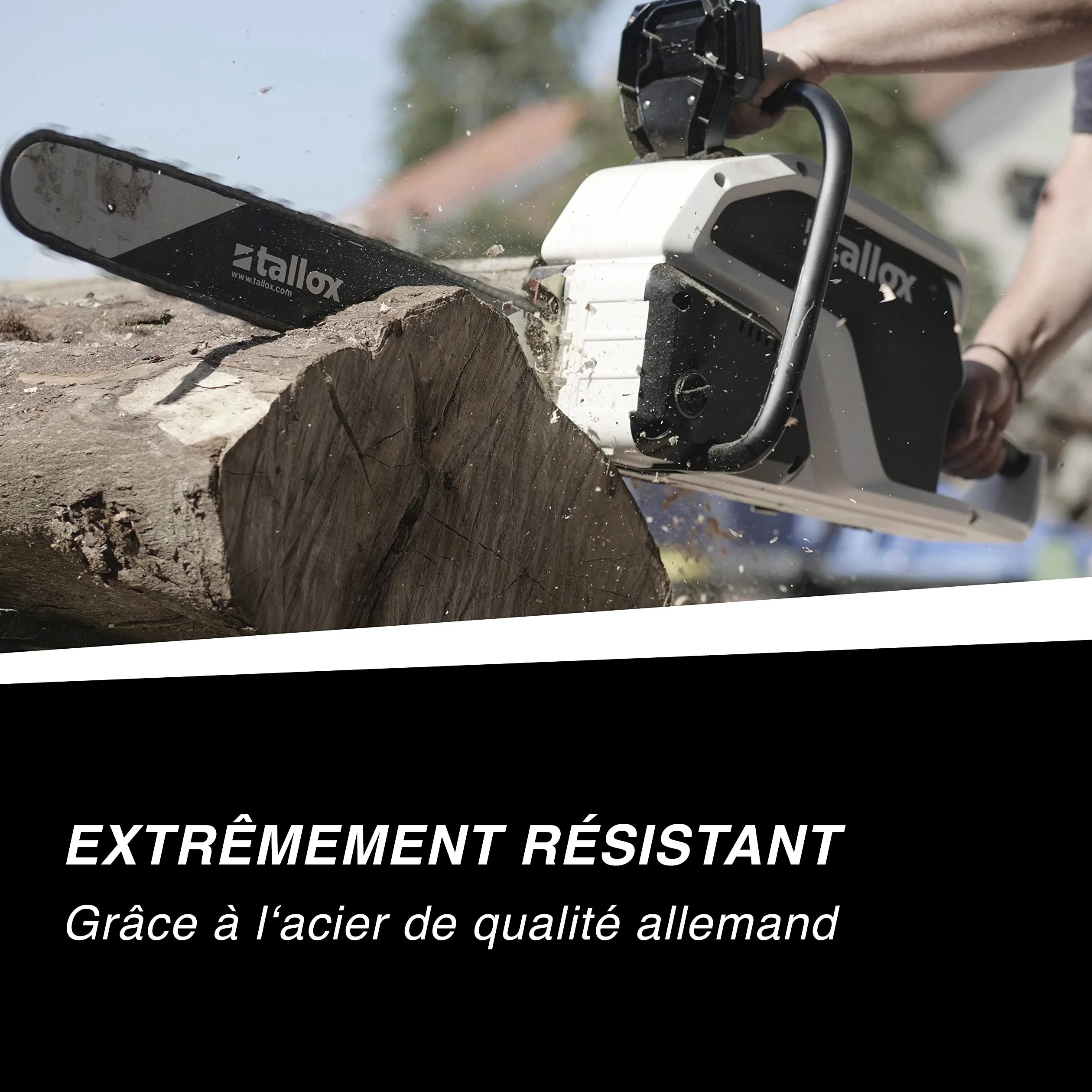 3 tallox Chaînes de tronçonneuses 3/8" 1,3 mm 50 maillons longueur de guide-chaîne 35 cm compatible avec Stihl