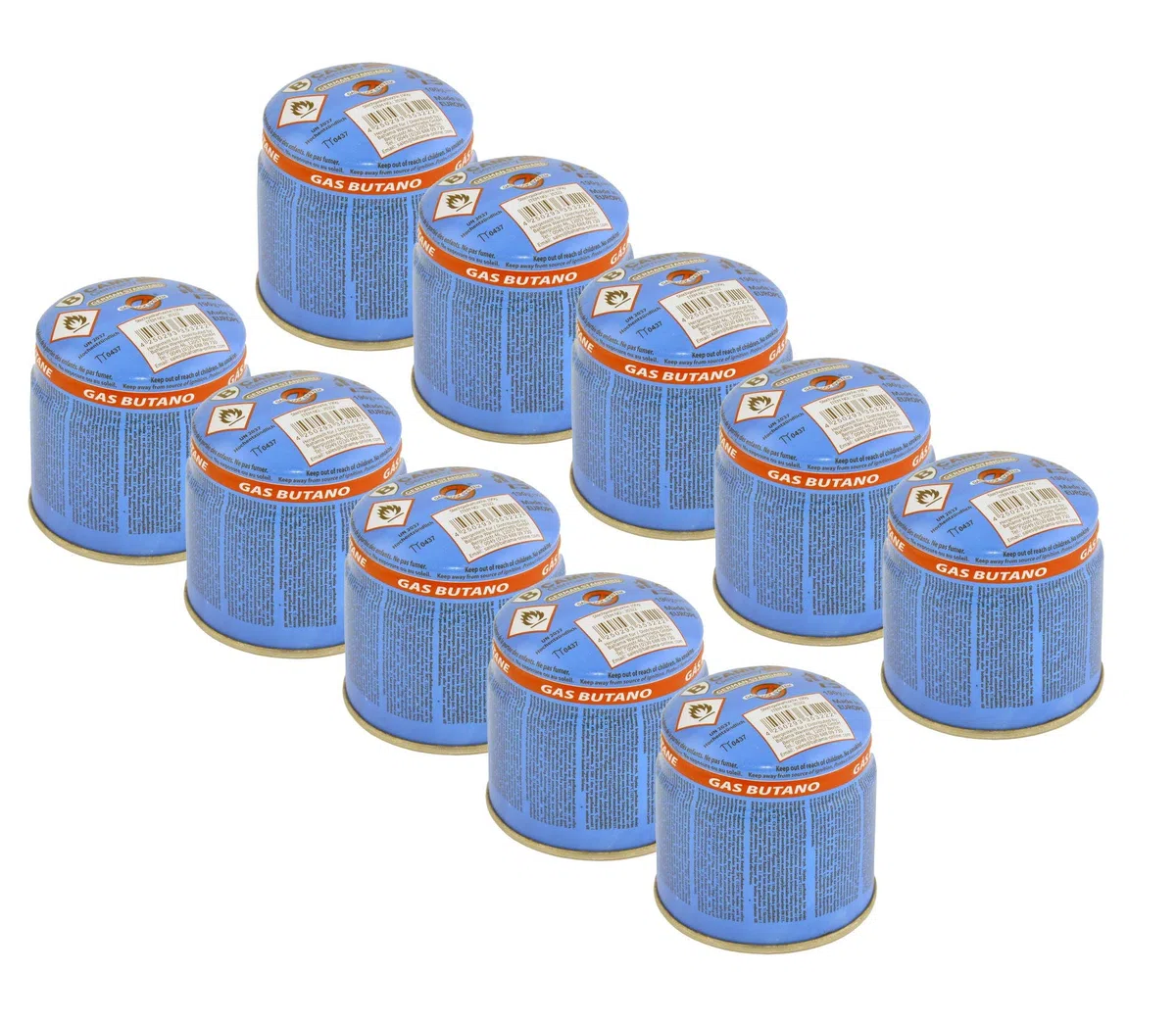 bahama Lot de 10 cartouches de gaz butane perçables universelles 190 g