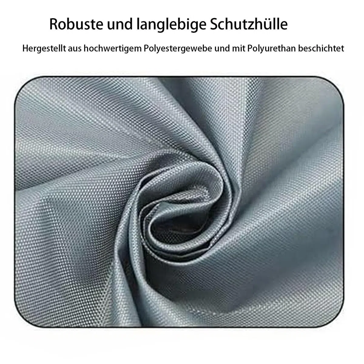 JDMA 3.5M Housse de Protection pour auvent d'extérieur, Housse pour auvent de terrasse imperméable, Housse étanche à la poussière, Housse de Store - Gris - 3,5