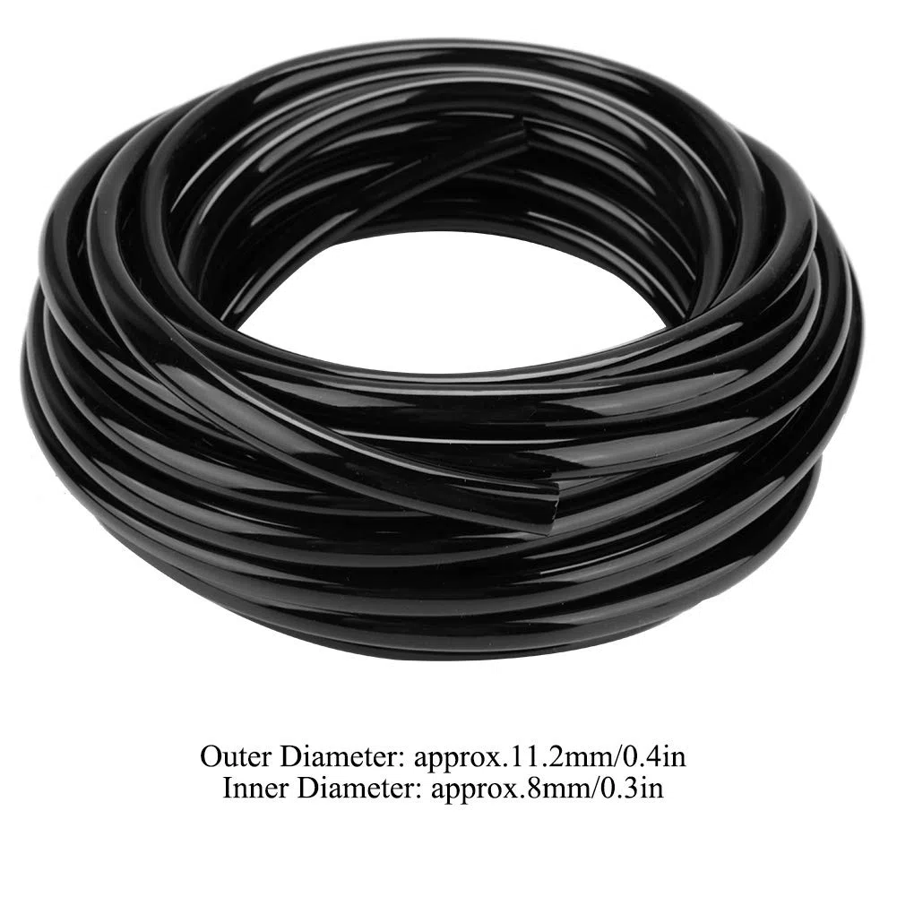 Irrigation de Tuyaux en PVC de 10 M de Jardin, Tuyau D'arrosage Doux de 8/11 Mm, pour la Serre avec Buse Atomisant et connexion, Bonne pour les Fleurs, les Plantes, la