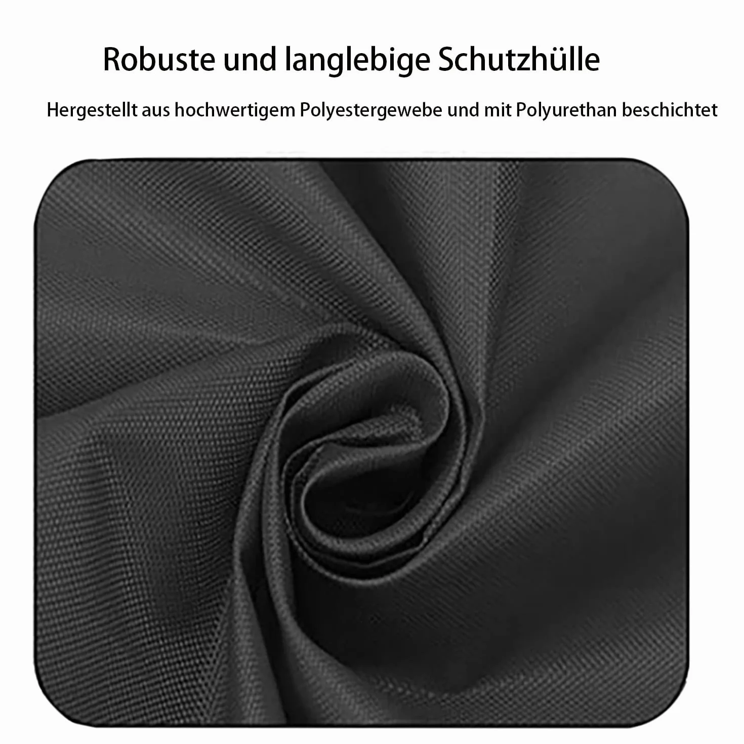 JDMA Housse de protection pour store de 3,5 m, imperméable, housse de protection pour store, couverture pour store mobile/store à demi-coffre/store fixe/store autoportant, etc. (Noir, 3,5)