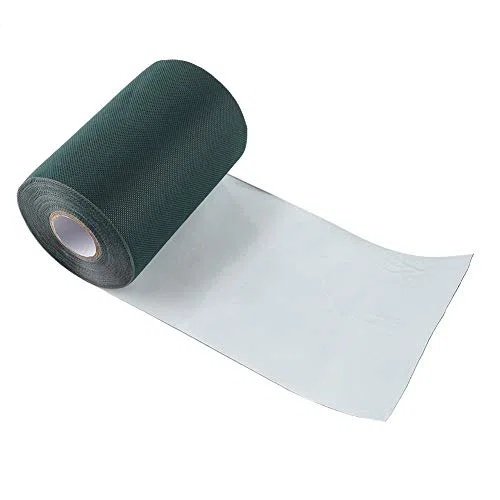 15 cm x 10 m Ruban de Couture pour Gazon Artificiel, Auto-Adhésif Joignant La Bande Verte Synthétique Pelouse Gazon Artificiel Couture