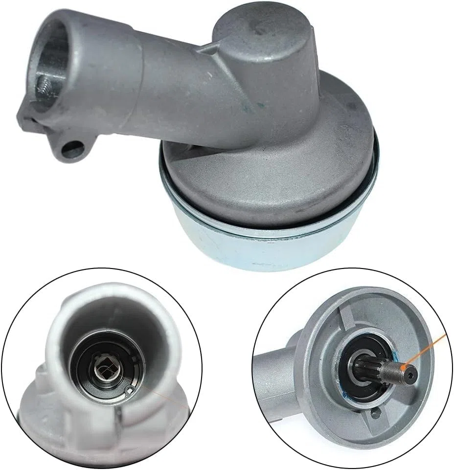Tête d'engrenage pour débroussailleuse Stihl FS56 FS56R FS55 FS55R FS70 FS70R Remplace #4144 640, 0100 4144, 640 0102