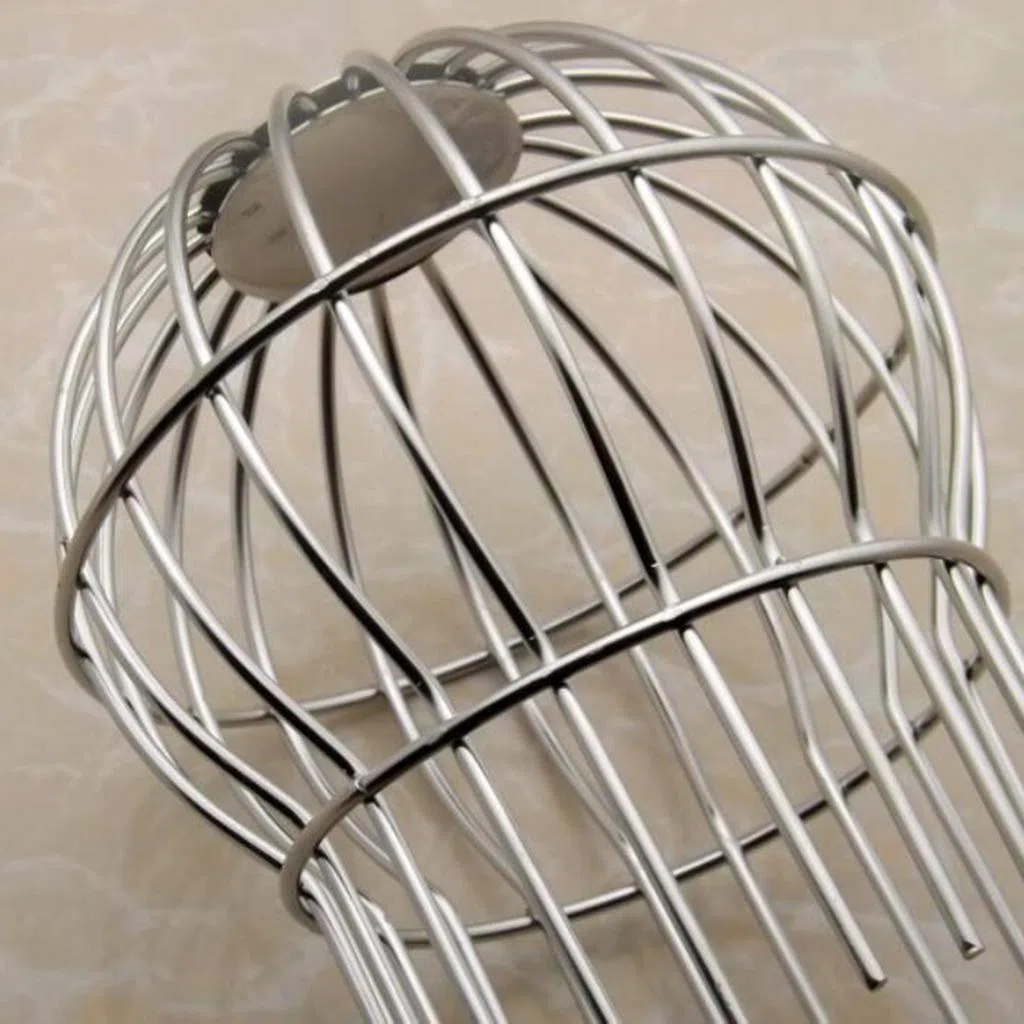 Gazechimp Crépine de Filtre en Acier Inoxydable 304 de Garde de Gouttière, Arrête Le Blocage des Graines de Feuilles et d'autres Outils de Nettoyage de Gouttièr - 96mm