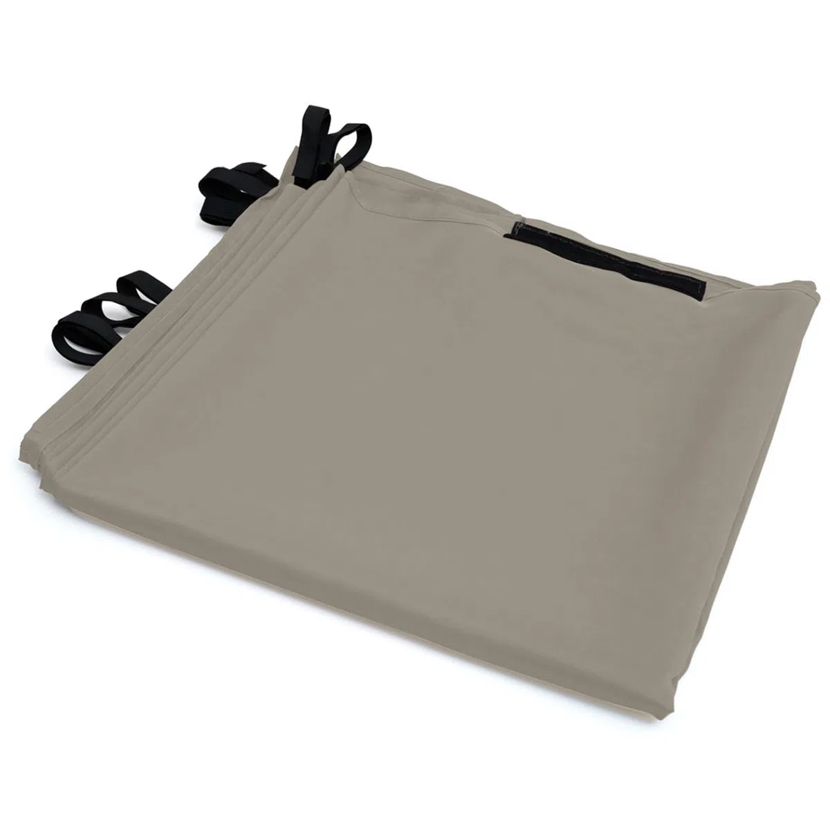 IDMarket - Lot de 2 Rideaux pour pergola Taupe 3 et 4 M Panneaux muraux avec Fermeture éclair
