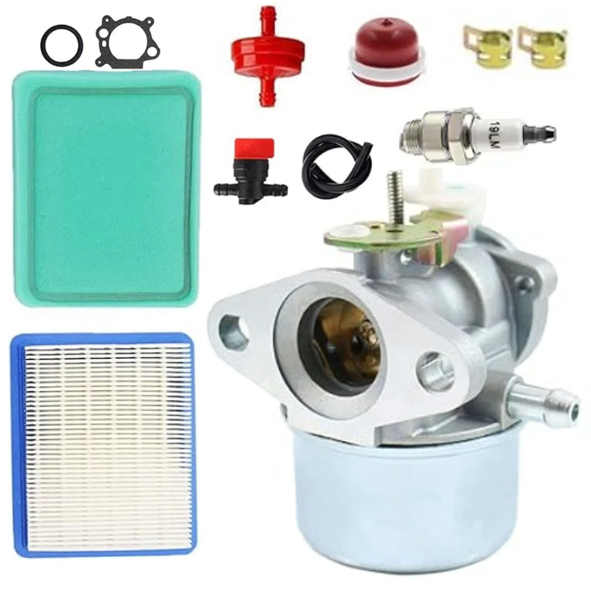 Compatible avec le carburateur 214570 pour Briggs et Stratton Nikki 214661 499059 497586 792253 sur nettoyeur haute pression Craftsman 5hp 6hp 6,5hp 6,7hp
