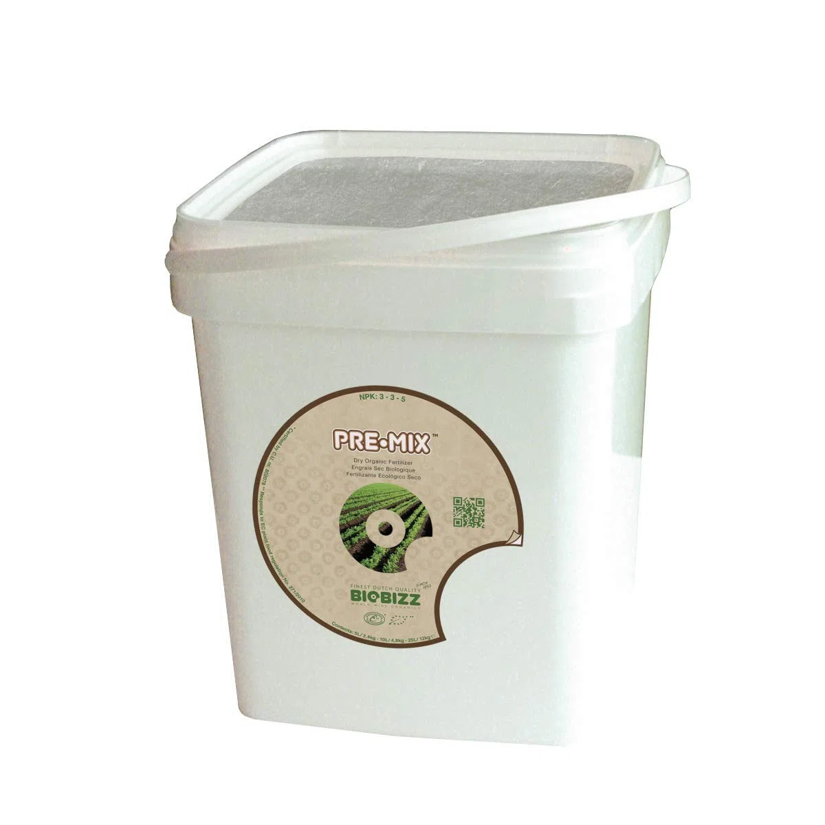BIOBIZZ Engrais sec PRE.MIX 5 litres - FERTILISATEUR FERTILIZER-PRE-MIX