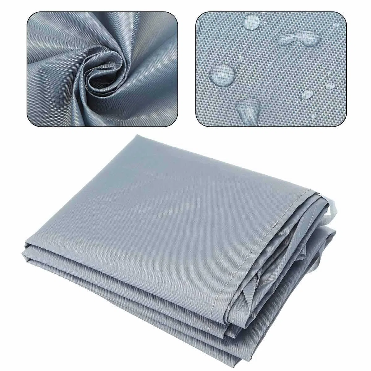 Housse de Protection pour Store de terrasse, Store à enroulement rétractable, Toile 210D Oxford poussiéreuse étanche à l'eau (Gray,3.5m)