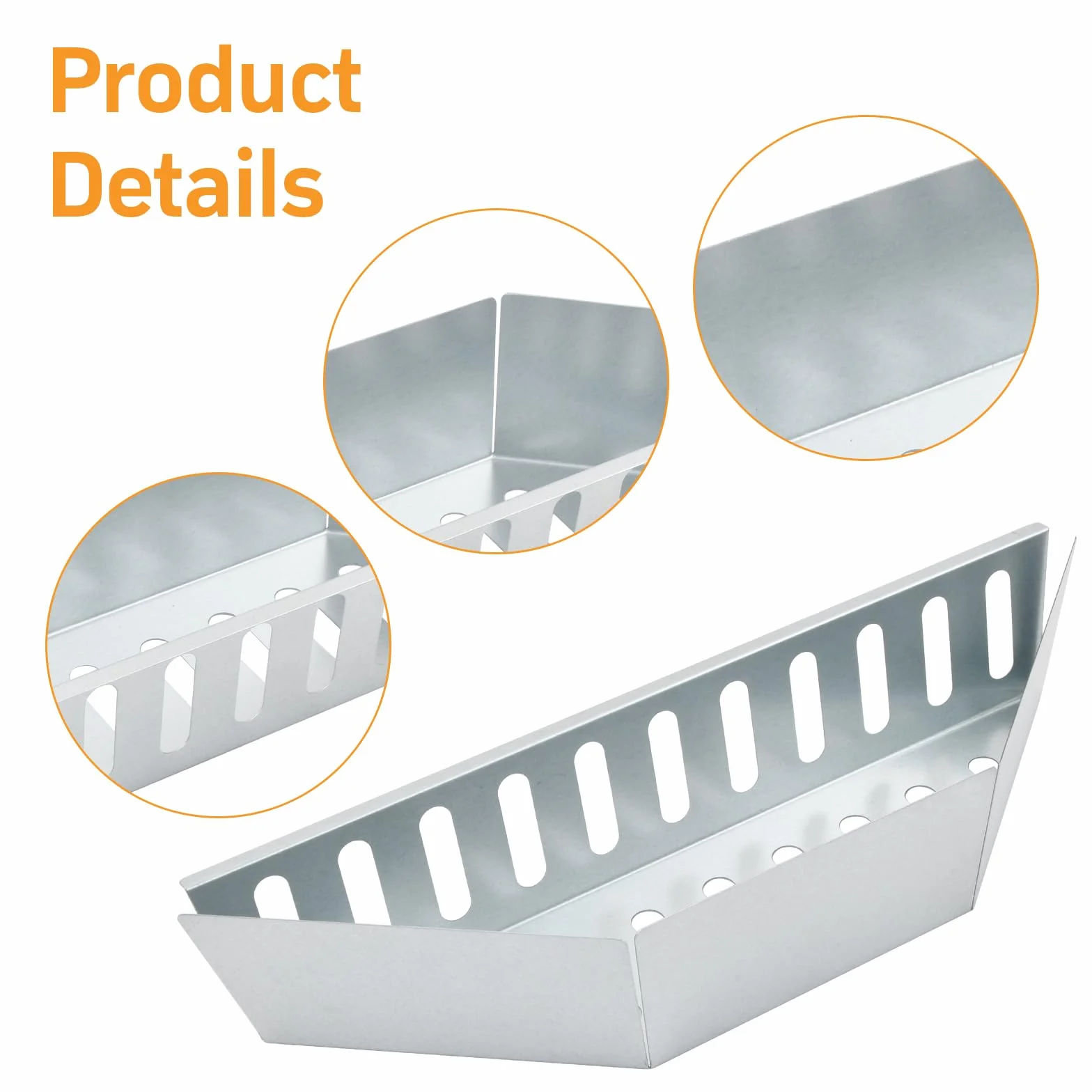 Panier à charbon de bois pour grill Weber - Accessoire BBQ pour barbecues à boules de 57 cm - Paniers à charbon et plateau à charbon - Compatible avec les grills Weber 7403 et One