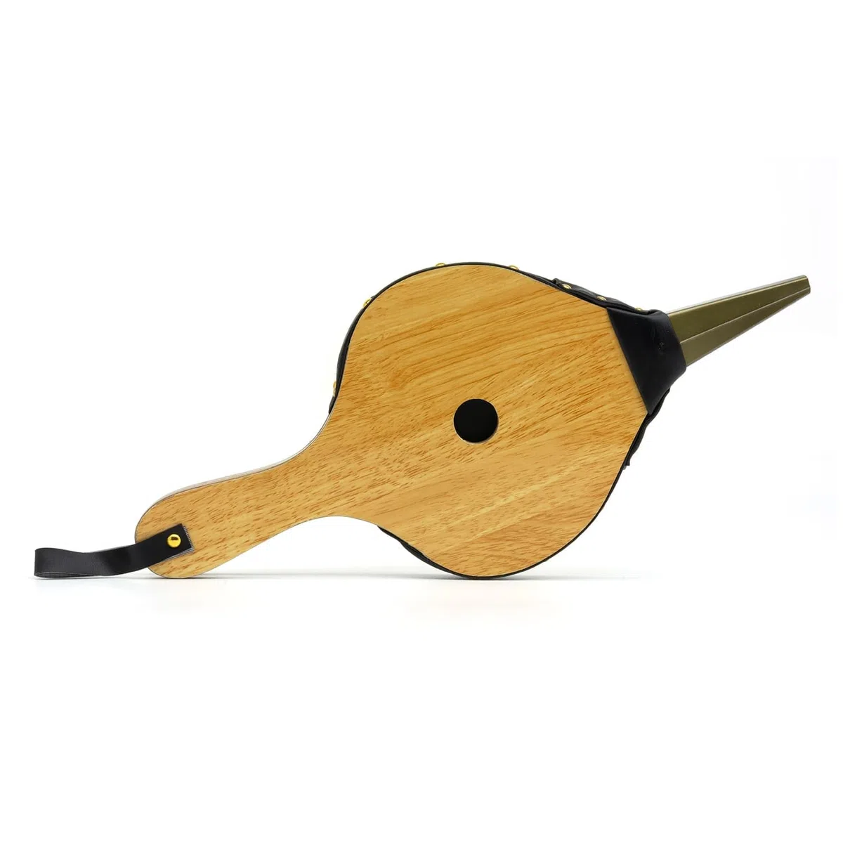 CKB LTD Soufflet de cheminée en bois – Soufflet traditionnel avec buse en métal, souffleur d'air facile pour feu ouvert, cheminées, barbecues, camping en plein air, poêles à bois et barbecue