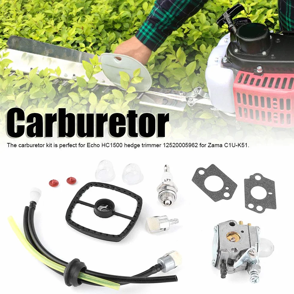 Echo HC1500 Kit de Carburateur pour Taille-haie avec Matériau en Aluminium