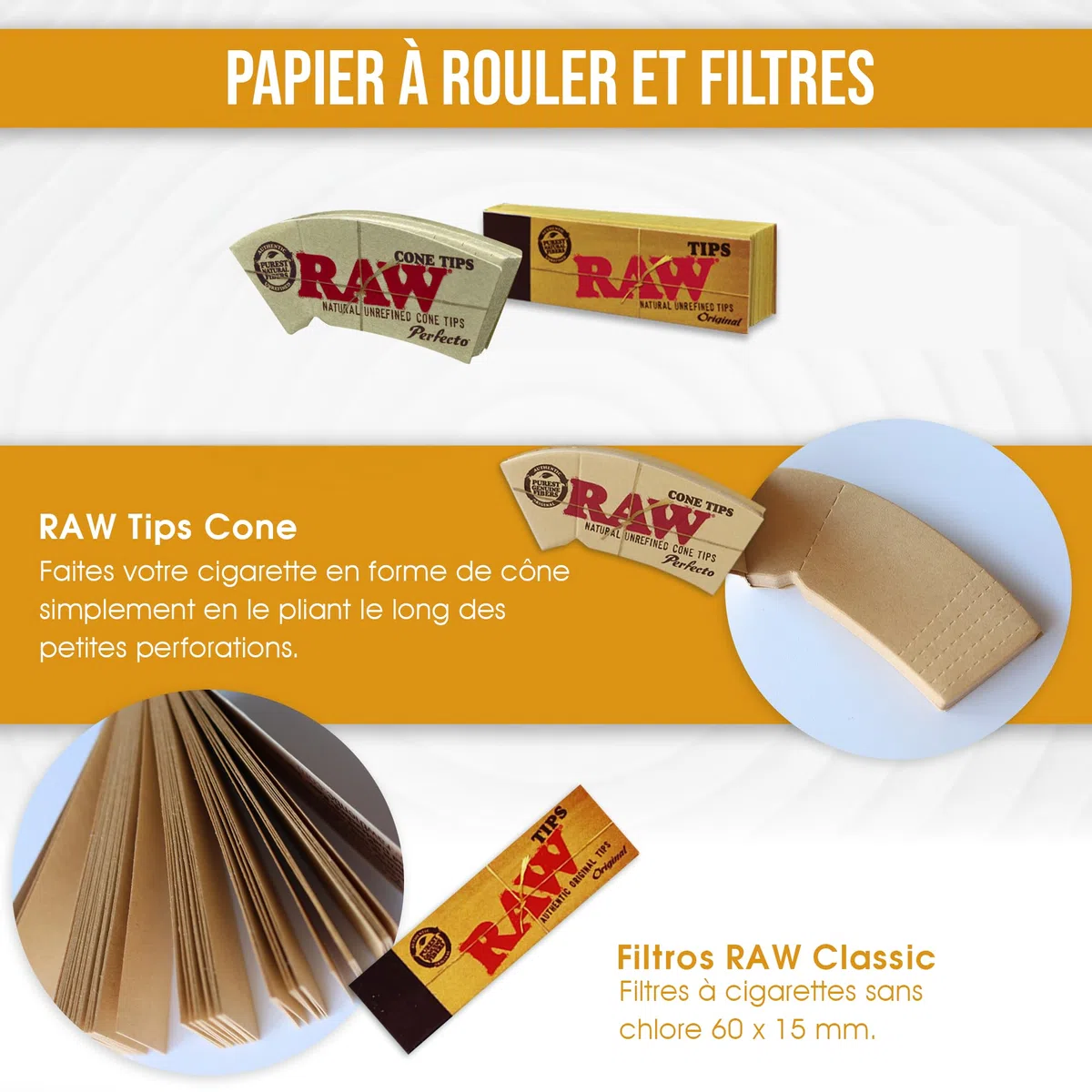 Boîte en bois pour le stockage 16 x 12 x 5 – Kit pour fumeurs + Accessoires pour cigarettes : Papier à rouler Raw + Bulldog + Actitube + Wax + 4 x autocollant