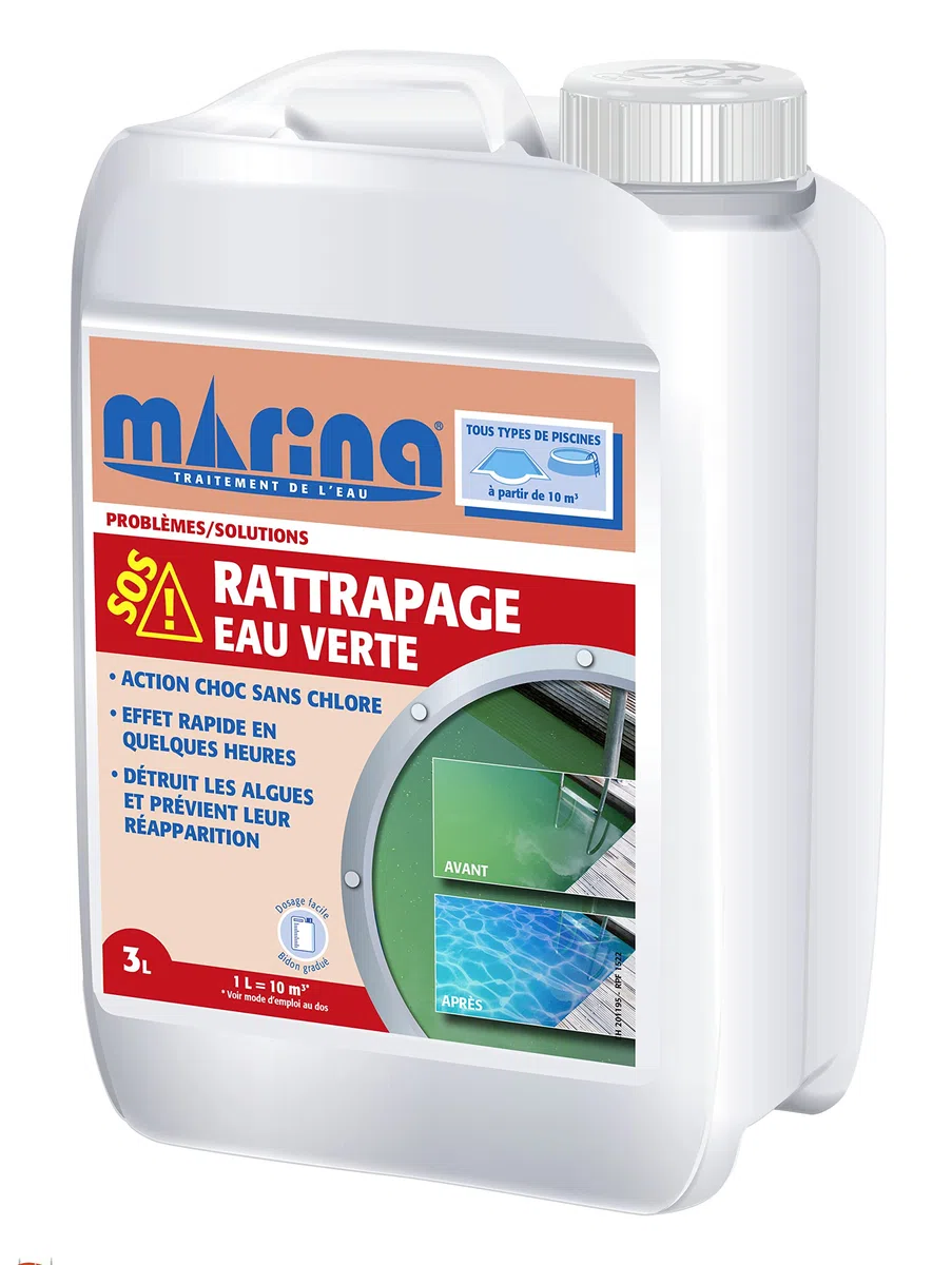 Marina - SOS Rattrapage Eau Verte Liquide 3L