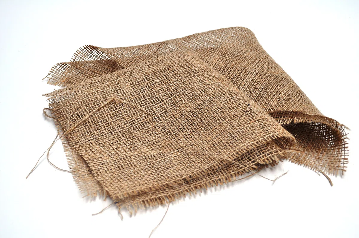 Pond H2O Lot de 3 carrés en toile de jute pour paniers de plantes aquatiques