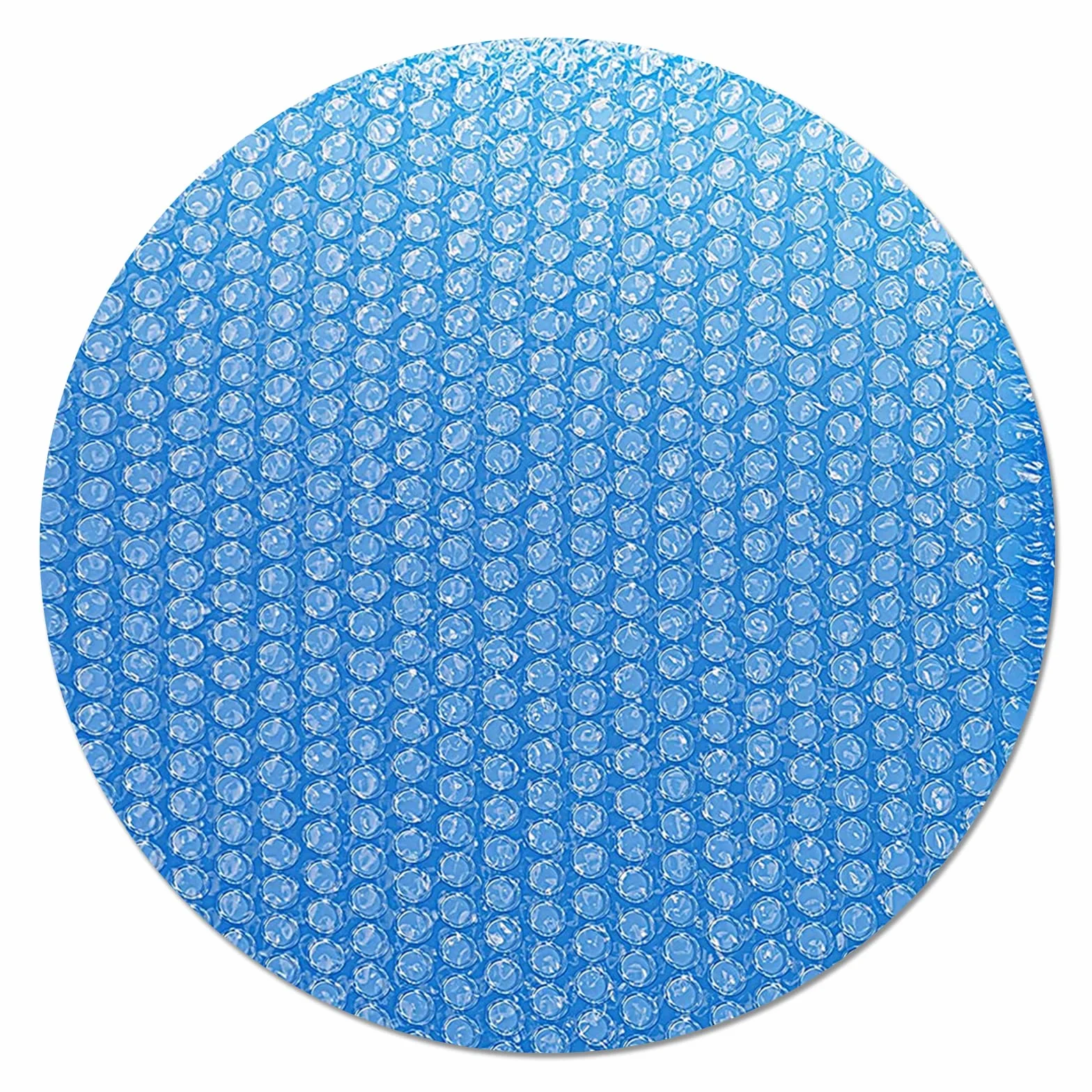 Bseical Bâche Solaire à Bulles pour Piscine – Ronde Ø 2,44 m – PE Chauffant – Réduit 95% de l’Évaporation – Chauffe l’Eau Rapidement