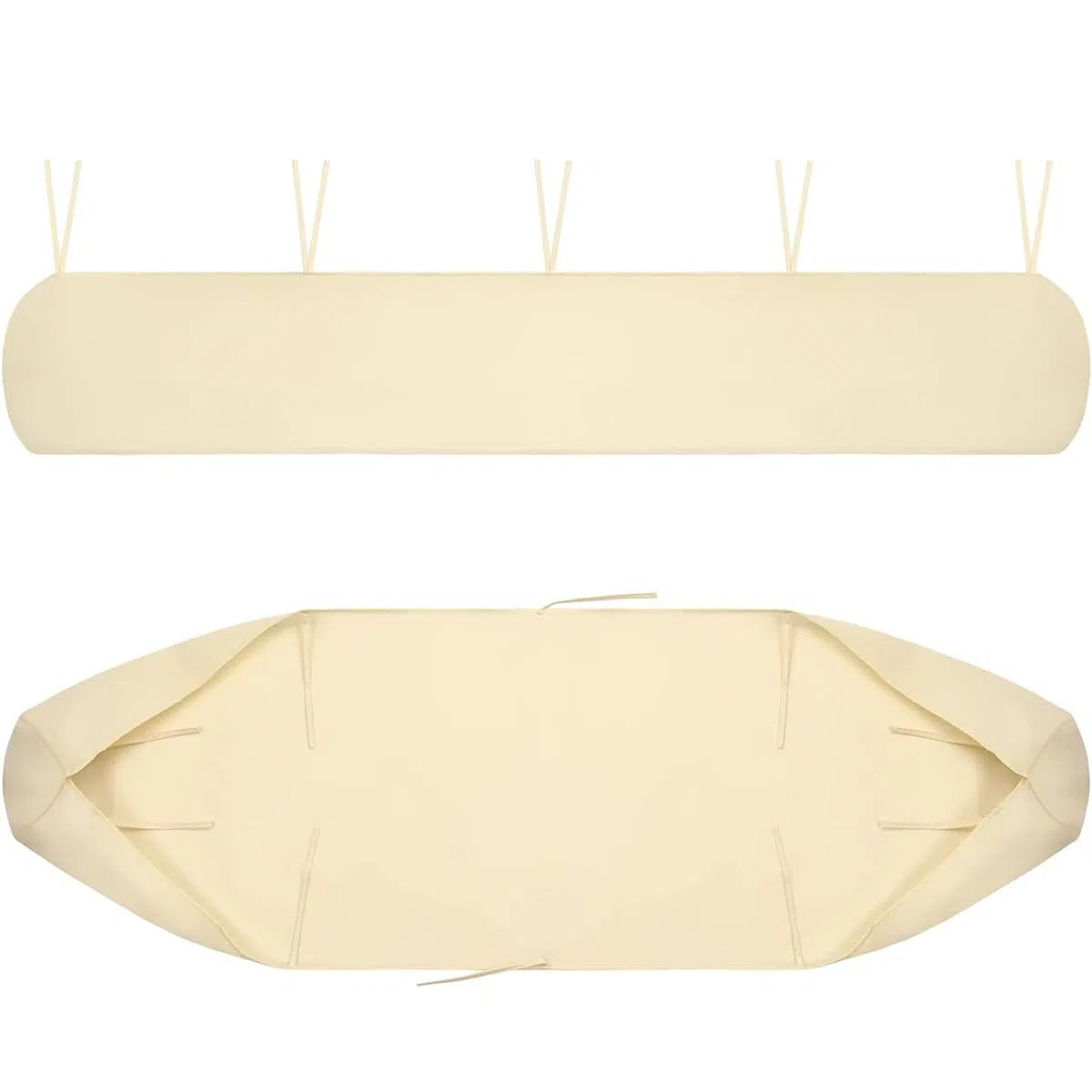 Housse de Auvent Jardin Protection, BâChe Sac de Rangement 420D Oxford Contre Les UV Anti-poussière étanche Contre la Neige et la Pluie en Hiver, Pour Canopy Shelter De Terrasse Meubles (3.5M Beige)