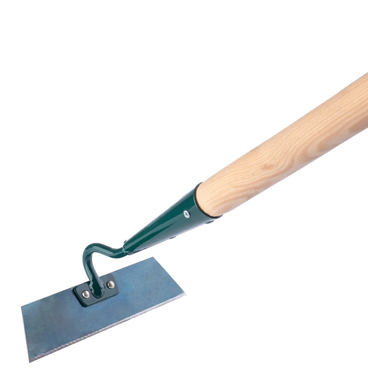 KADAX Houe Serfouette de Jardin pour Aérer et Désherber Le Sol pour Jardin Feuille en Métal Accessoire de Jardin Herbeuse pour Enlever les mauvaises herbes Cultivateur (Largeur de Travail 18cm, avec