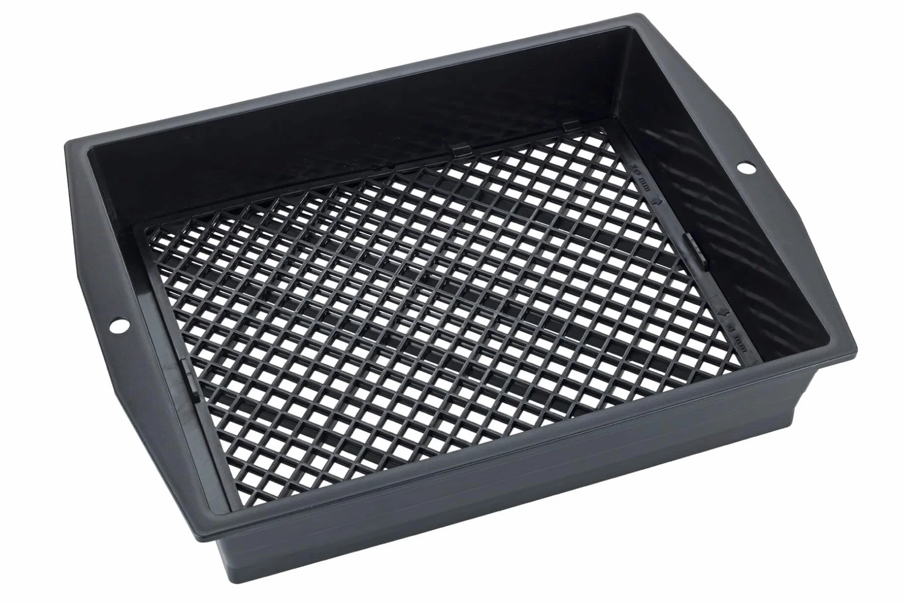 Maximex Tamis de jardin avec passoire réglable, tamis de jardin avec surface extra large pour filtrer les pierres, les racines et les feuilles, aide au jardin pour la récolte