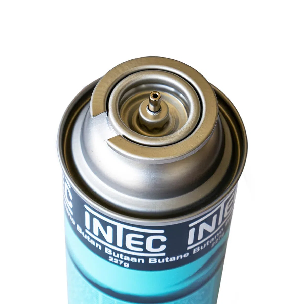 INTEC - Pack 8 Cartouches Gaz Butane 250g UN2037 | Bouteilles Sécurisées sans Fuite pour Réchaud de Camping Plancha Chalumeau Cuisine et Désherbeur Thermique Polyvalent