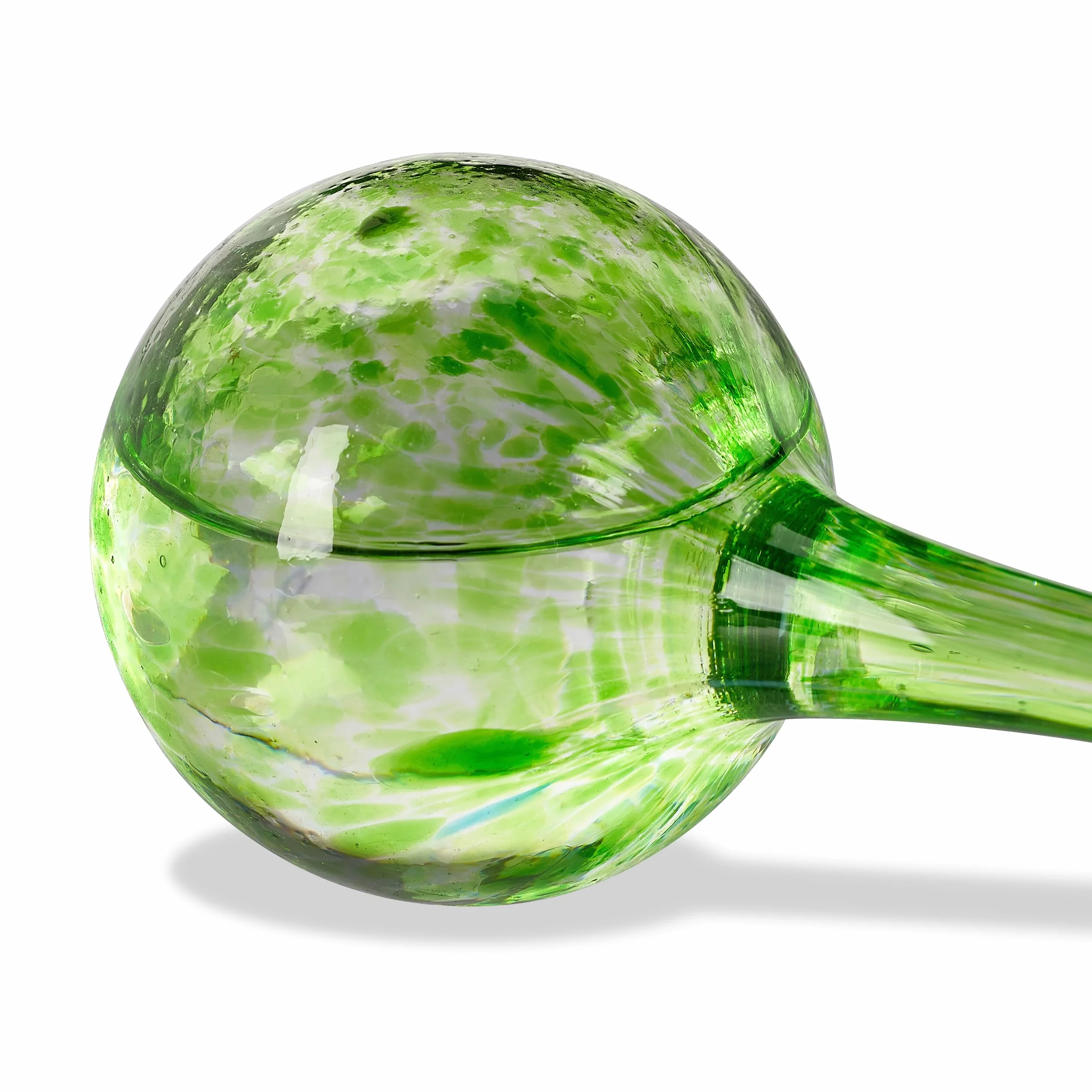 Relaxdays Bulle d’arrosage pour Vos Plantes, en lot Pratique de 4, en Verre, H x D : 15 x 6 cm, Verte