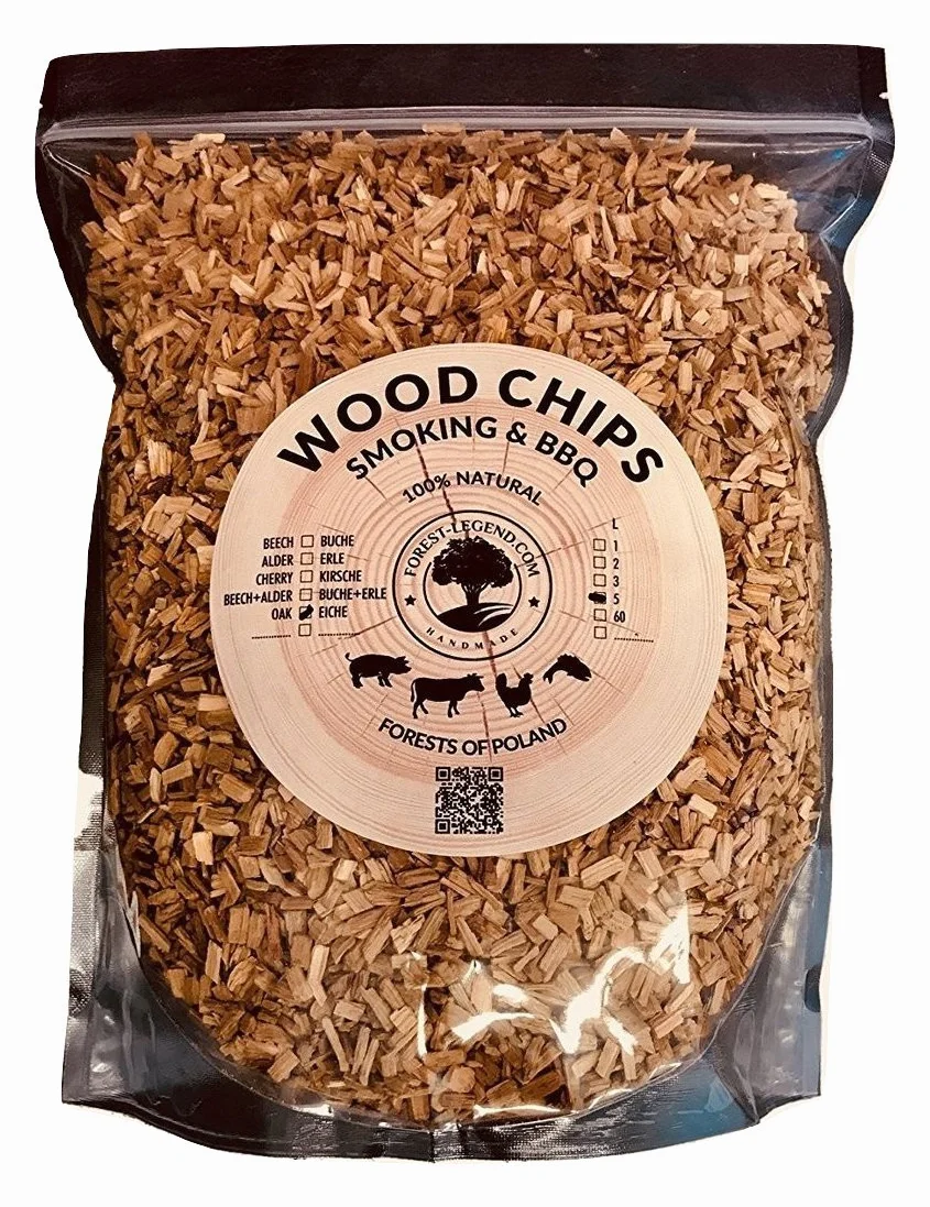 Copeaux de bois de fumage pour barbecue et fumoir 5 litres 100 % naturel issu de forêts polonaises hêtre