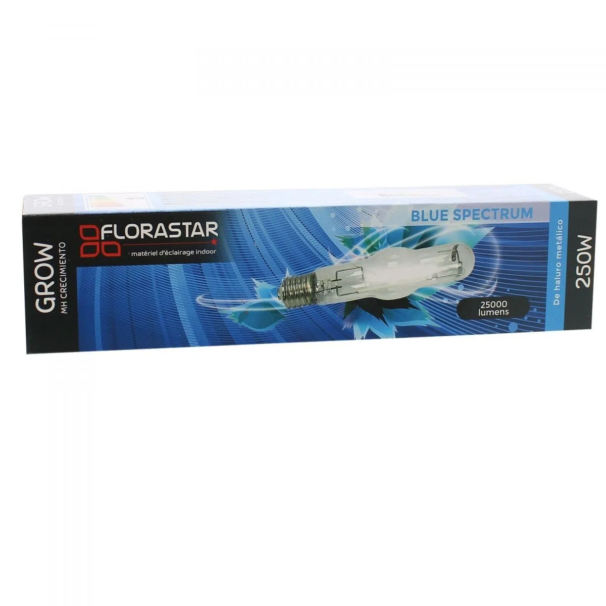 Ampoule MH 250W Spectre Bleu 6000K pour Croissance Végétative – Culot E40