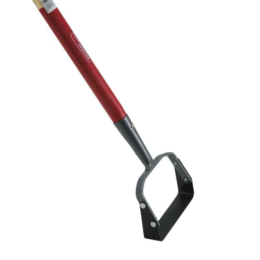 Grattoir de jardin - Avec manche bois 1,3 m, 16 cm