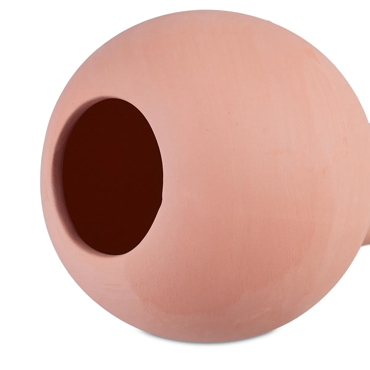 Relaxdays Arrosage en Terre Cuite, Lot de 4, Bouteilles Pet 1,5 l, intérieur (Chambre) et extérieur (Balcon), Marron