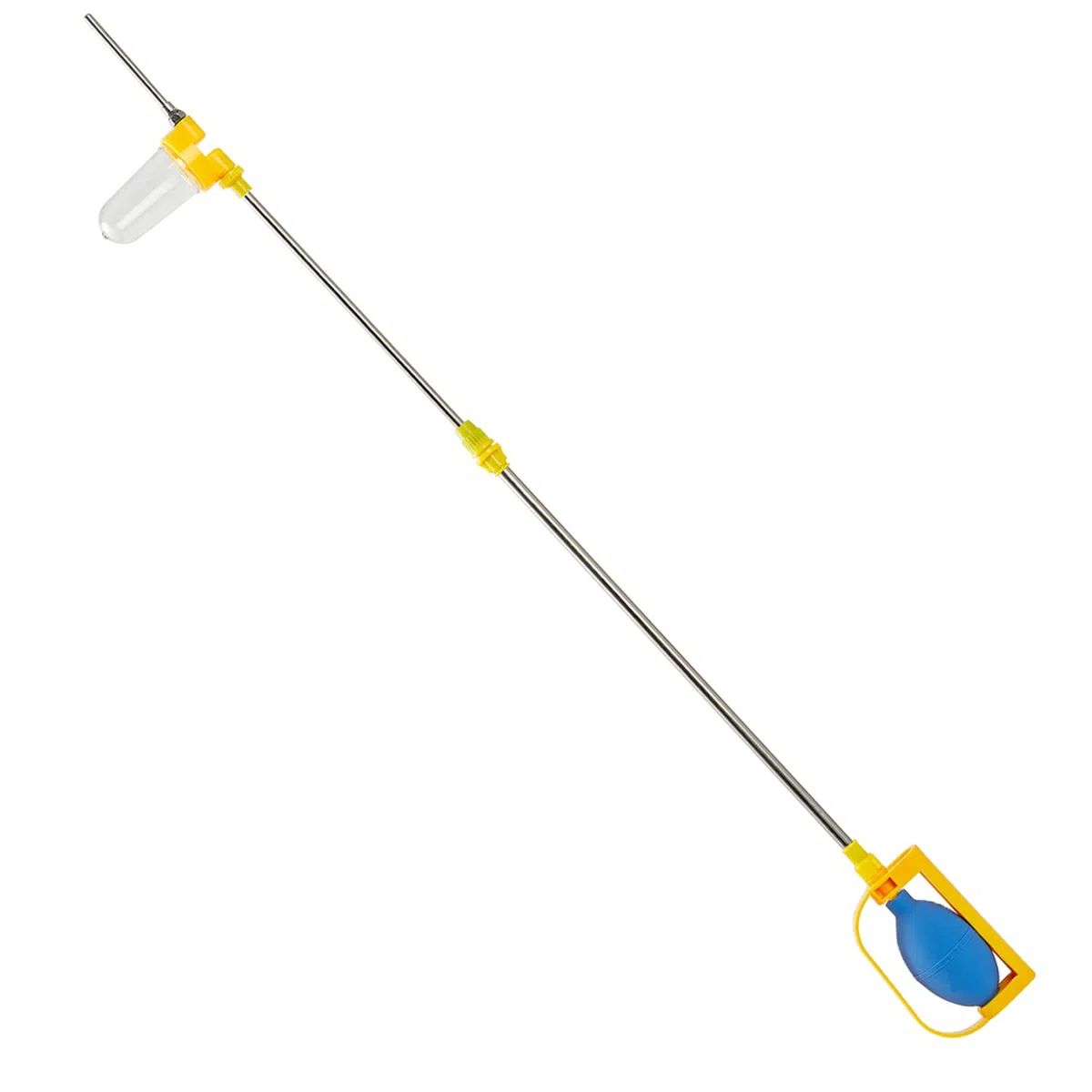 SUNYAY Atomiseur de Diatomées Pulvérisateur de Poudre Hand Dust Pump Applicateur pour Insecticide Poudreuse Anti-Insectes Volants Longueur réglable de 30 cm à 108 cm