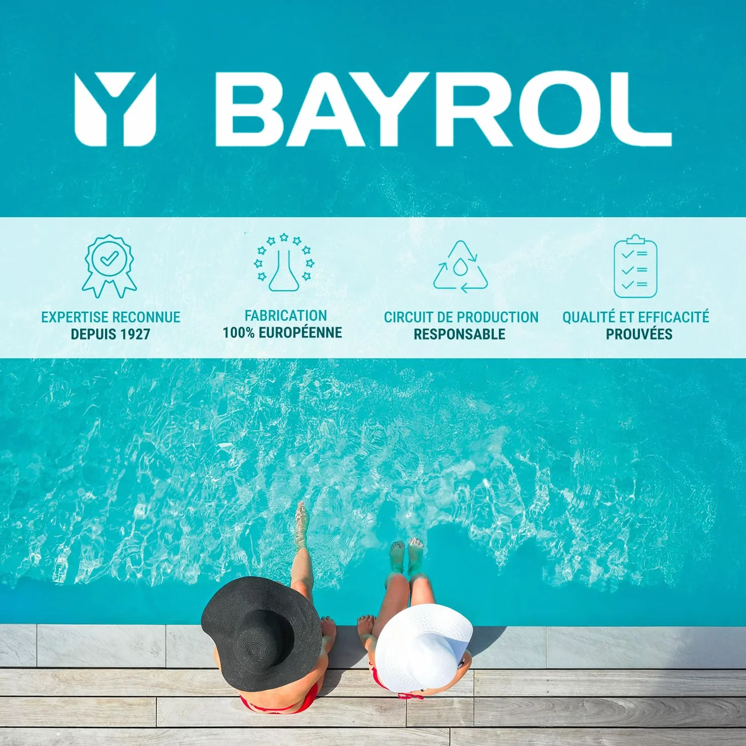Bayrol Nettoyant Ligne d'eau Piscine Bordnet 0,7L