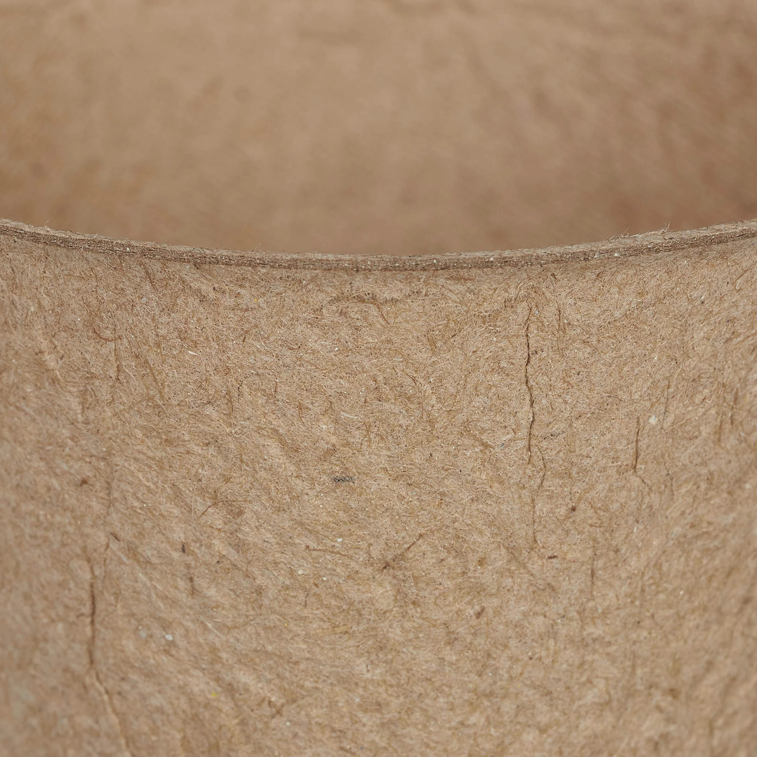 relaxdays Godets semis Lot de 120, Cellulose, H x D 7,5 x 8 cm, Pots de Jardinage Ronds, Petit, Nature