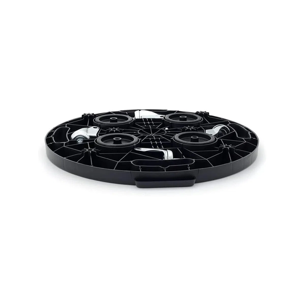 Support à Roulettes Rond diamètre 30 x 7 cm 4 roues - Porte Plante, Pot de Fleurs 170 kg max - Polypropylène Anti Choc