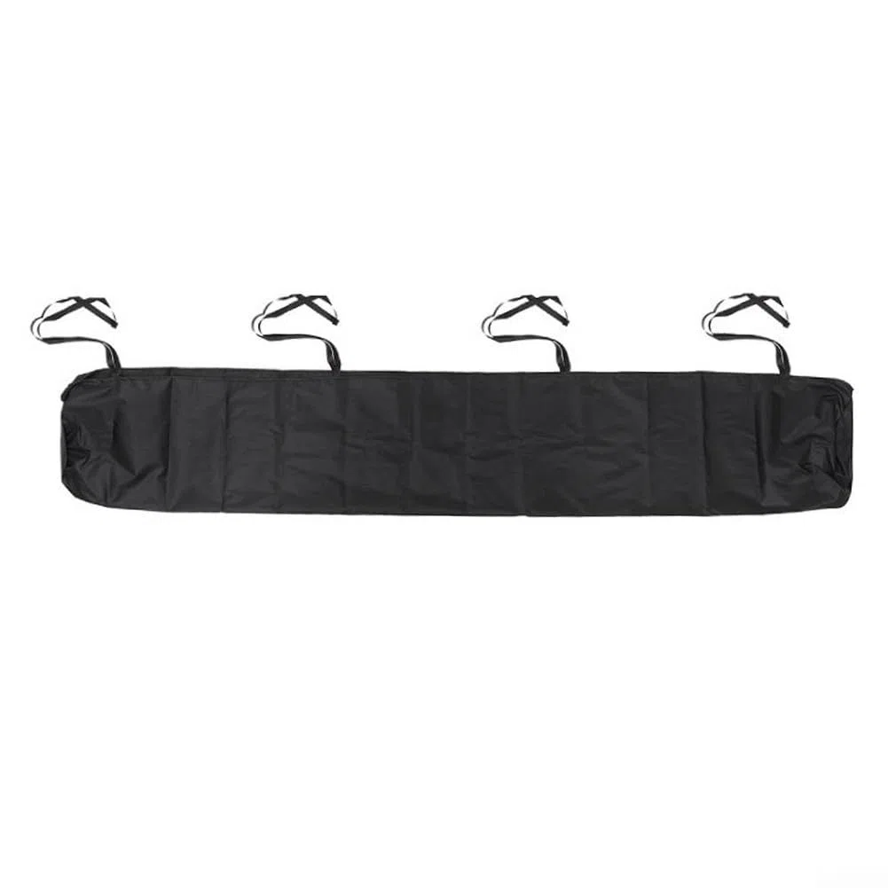 SPORTARC Housse d'auvent imperméable pour terrasse extérieure - Noir - 3,5 m