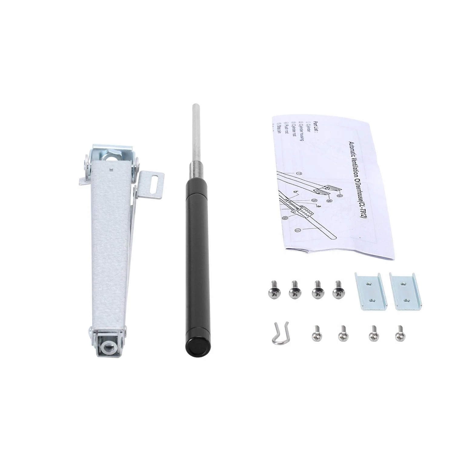 Ouvre Vent Automatique, Automatique Ouvre-fenêtre Sensible à la Chaleur pour Serre, Fenêtre Ouvre Solaire Effet de Serre Vent Opener Conduit Thermique