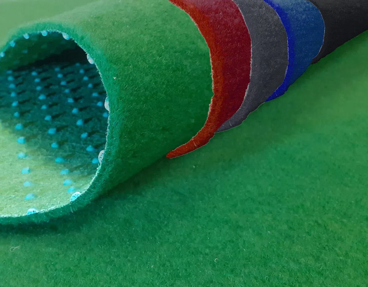 Moquette d'extérieur ou d’intérieur | dimensions et couleurs au choix | tapis type gazon artificiel - pour jardin, terrasse, balcon | revêtement de sol outdoor | MadeInNature® (100 x 200 cm, Vert)