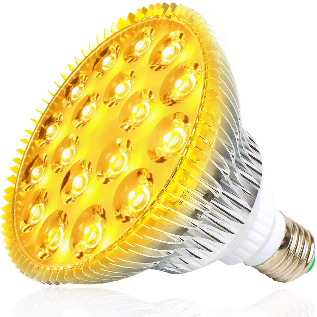 MILYN Lampe de Croissance pour Plante, 54W Lampe Culture Interieur Sunlike Spectre Complet ÉClairage Ampoul LED E27 Lamp LED Plant pour Plantes D'IntéRieur, Serres, Jardins, Fleurs, Semis, Floraison