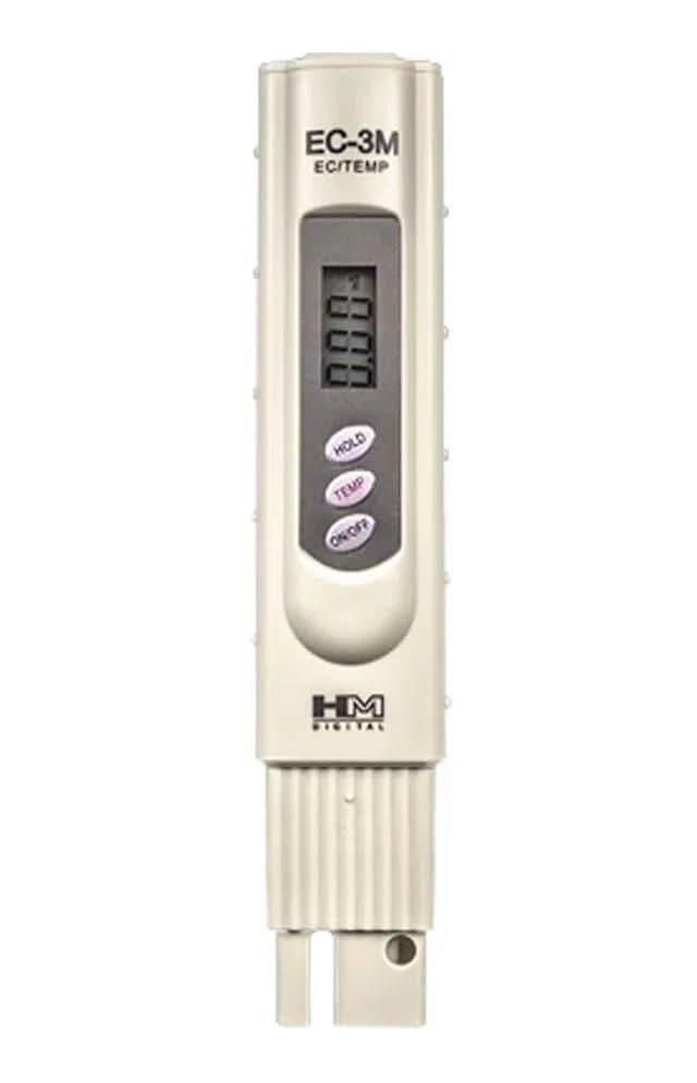 Testeur de Conductivité EC et Température 0-9990 mS/cm HM Digital (EC-3M)