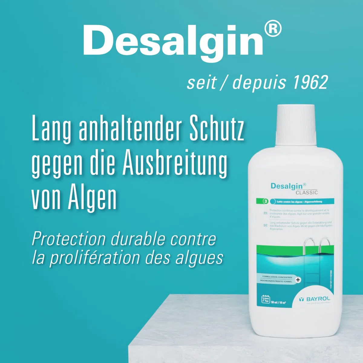 BAYROL Traitement Anti-algues Piscine desalgin 1l 2241112