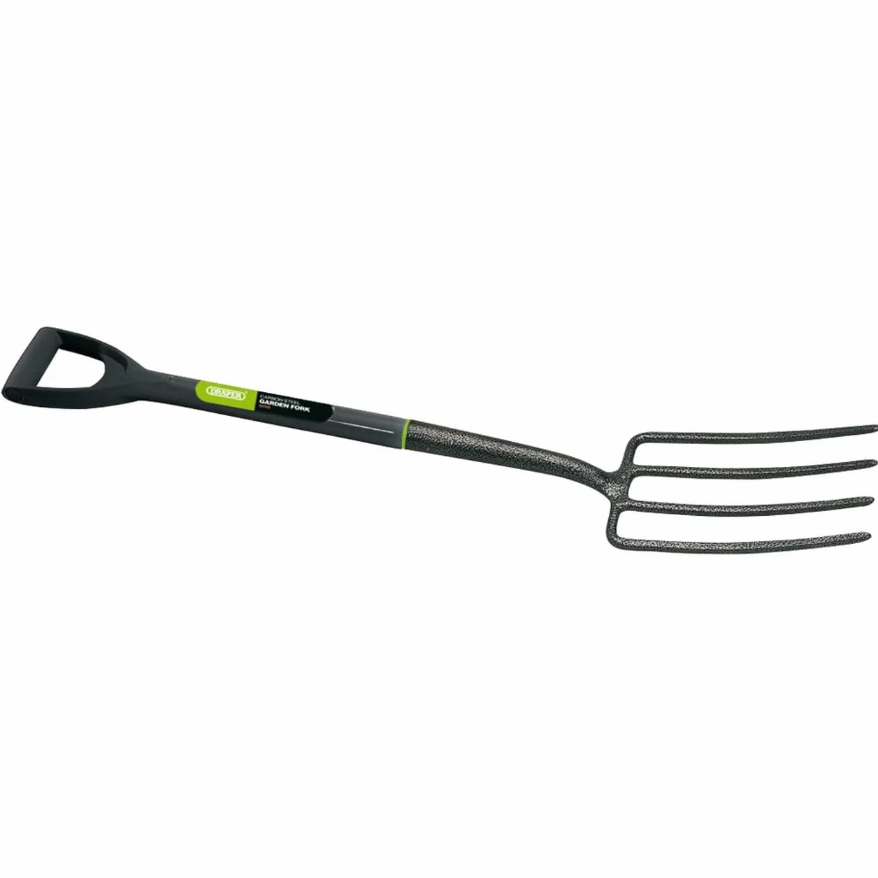Draper 88789 Fourche de jardin en Acier Carbone, Bleu