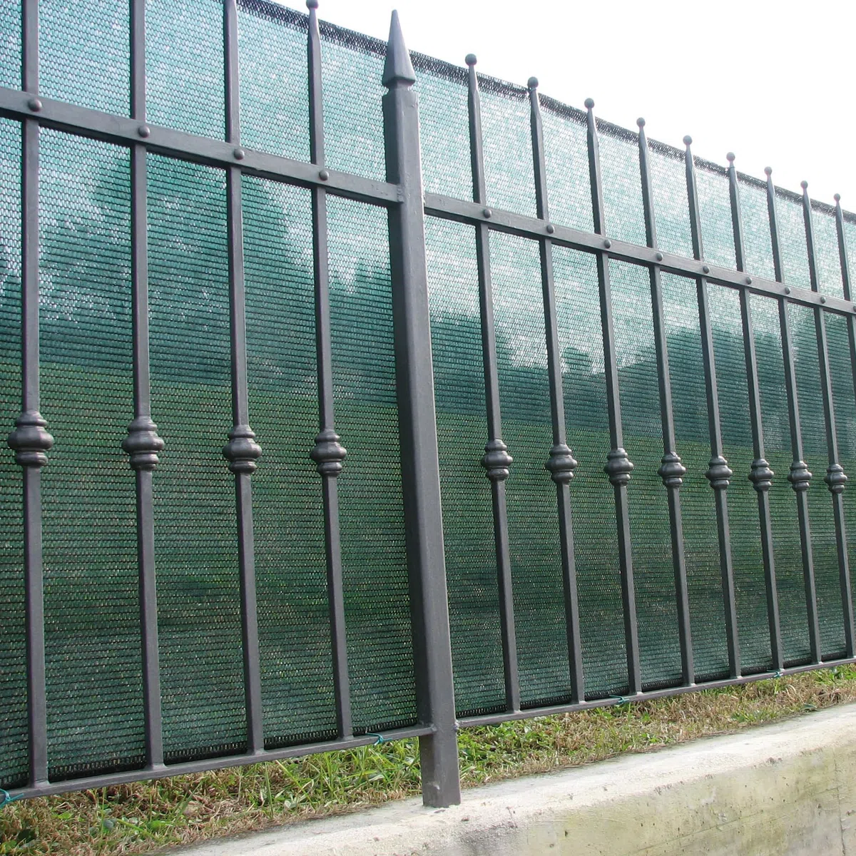 TENAX Filet Brise Vue Soleado 1,00x3 m Vert, Filet Tissé d'Occultation pour Terrasses, Balcons et Jardins, Filet d'Ombrage pour Protéger du Soleil