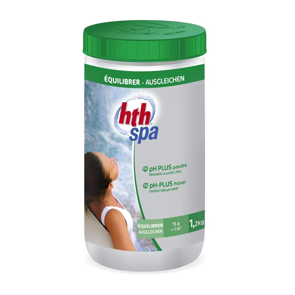 Alice's Garden Entretien de l'eau du Spa. pH Plus HTH Traitement en Poudre. 1.2kg