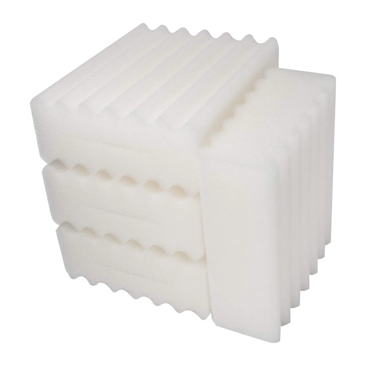 Compatible en Mousse Excellent Mousse d'Éponges Filtre Convient pour SunSun Pièce détachée Filtre Biologique CBF-350, CBF-350B et CBF-550 (Lot de 4)